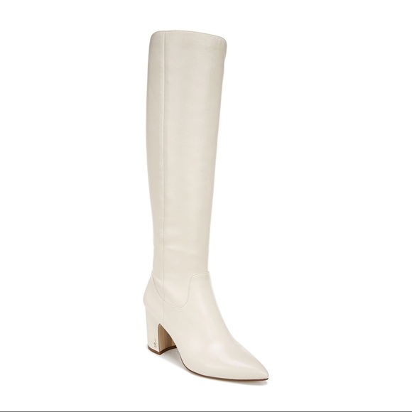 ivory tall boots